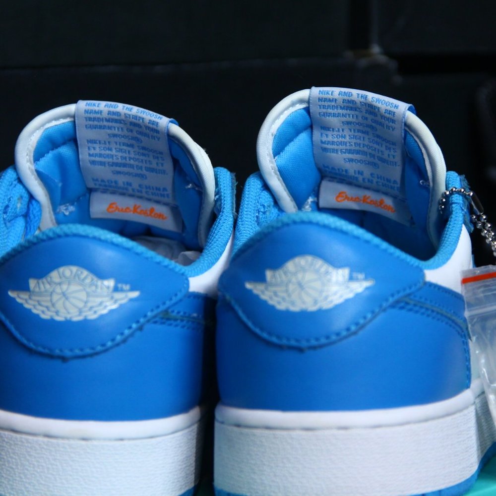 Nike SB x Air Jordan 1 Low "Erick Koston" UNC QS - Picture 5 of 14
